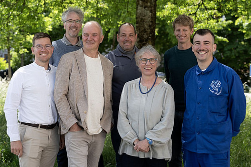 Die sieben Mitglieder des Vorstandes von Demeter Schweiz.