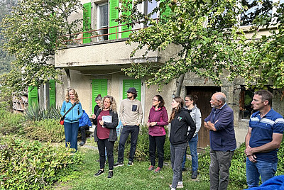 Besuch beim Saatgutunternehmen Zollinger.