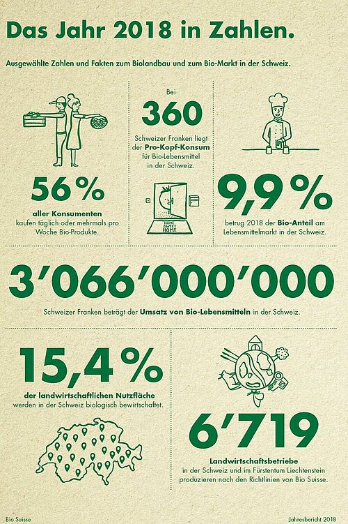 Infografik mit diversen Zahlen