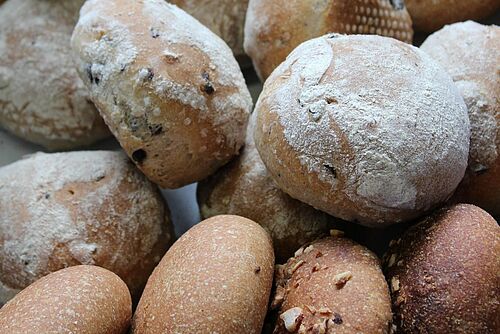 Verschiedene Brötchen