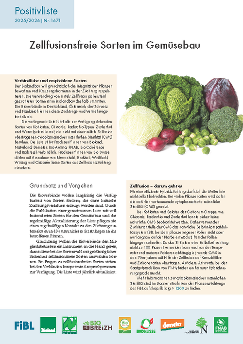 Cover des Merkblatts.