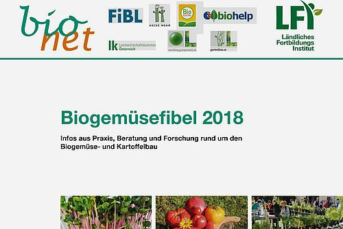 Titelseitre der Biogemüsefibl 2018