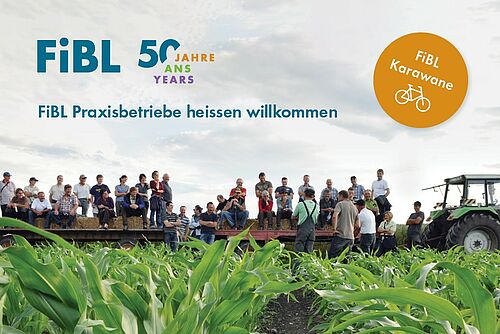 Web-Banner zur FiBL-Karawane