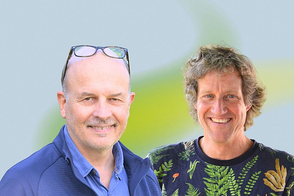 Portraits zweier Männer.