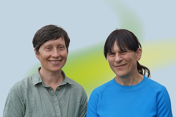 Zwei Frauen.