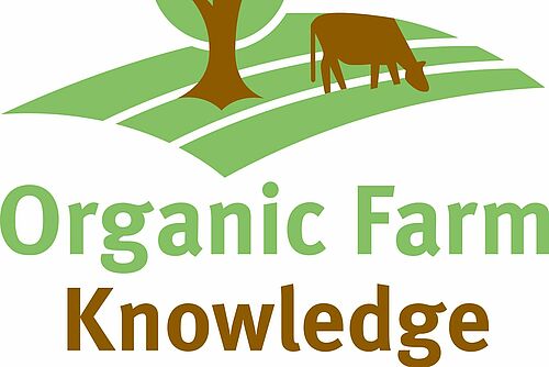 Neuigkeiten, Tools und Veranstaltungen rund um den Biolandbau. Logo: Organic Farm Knowledge