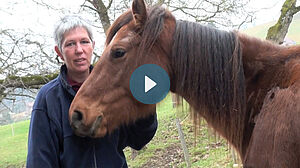 Regina Fuhrer mit Pferd