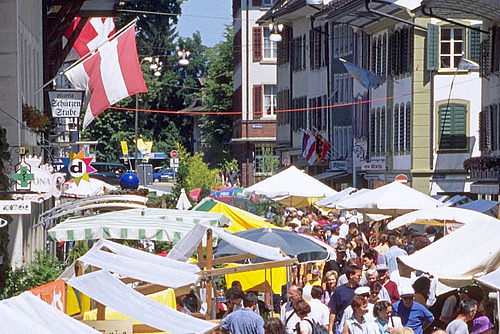Foto des Marktes aus dem Jahr 2000.